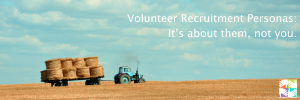 volunteer recruitment personas at volpro.net