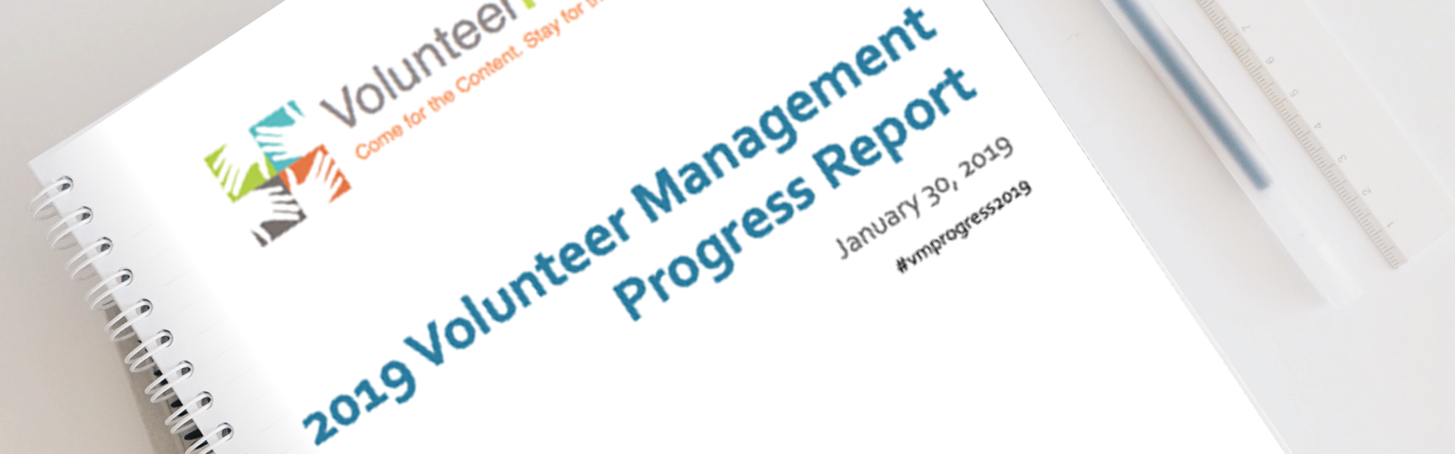 volunteer management progress report