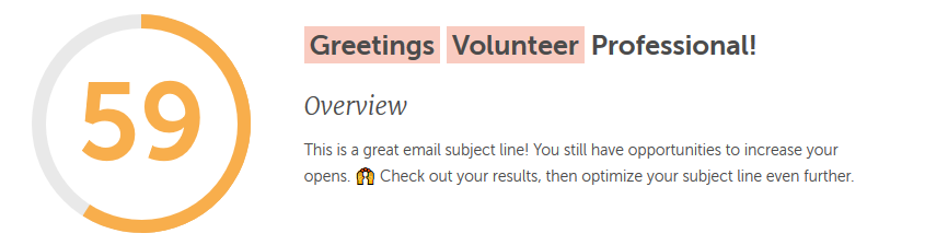 volunteer newsletters
