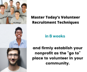 volunteer recruitment training