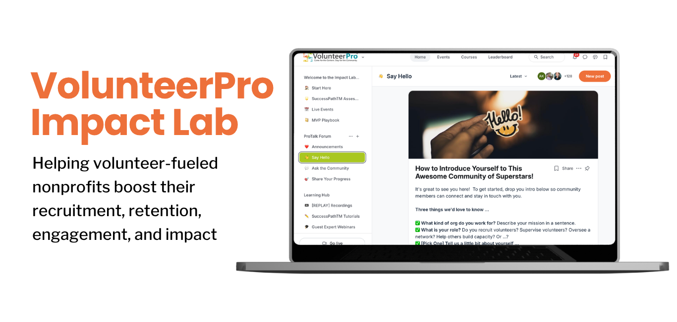 volunteerpro impact lab
